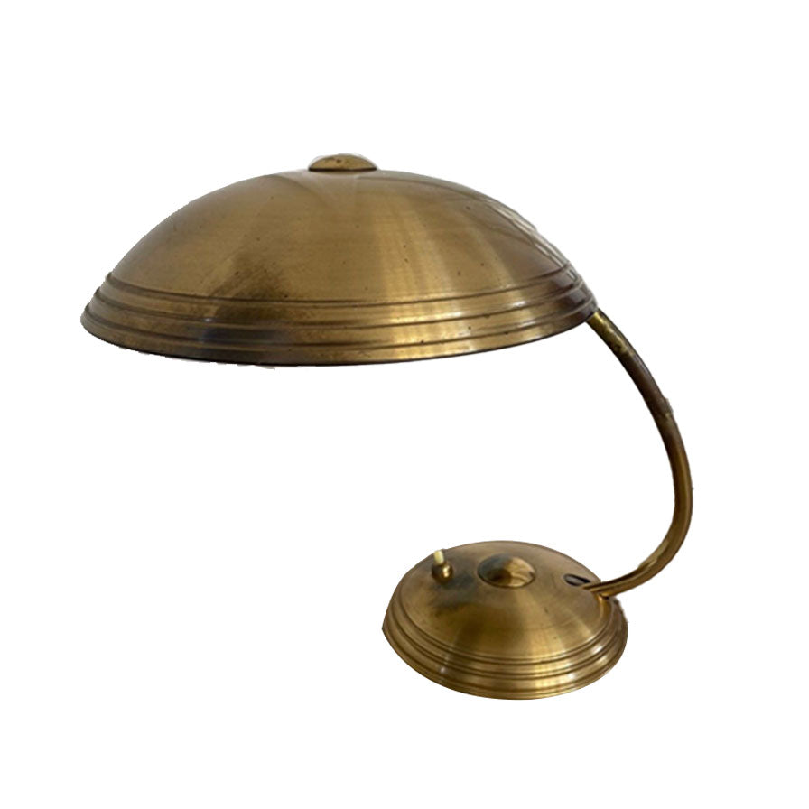Brass Desk Lamp by Helo Leuchten Germany, 1950's