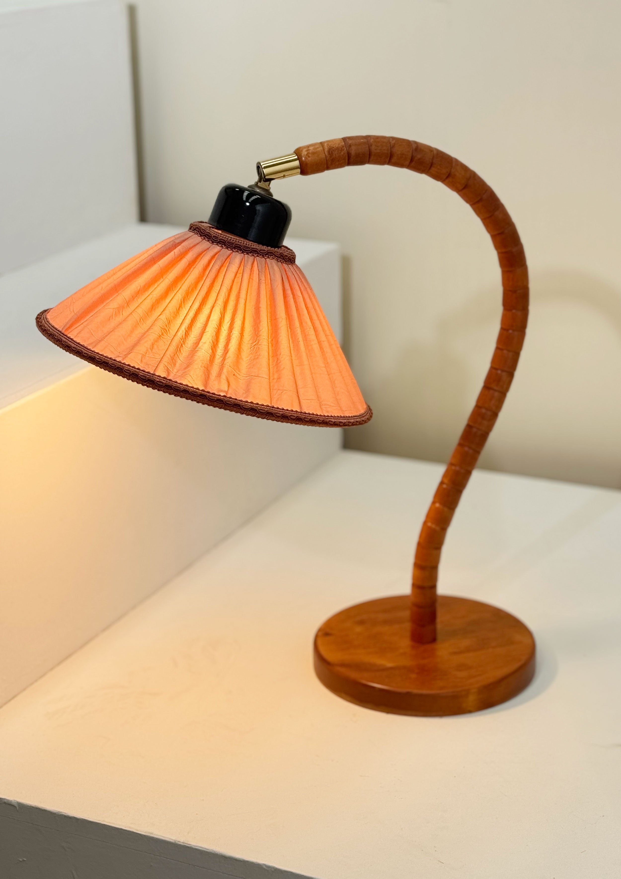 Swan Neck Table Lamp, Sweden 1960's
