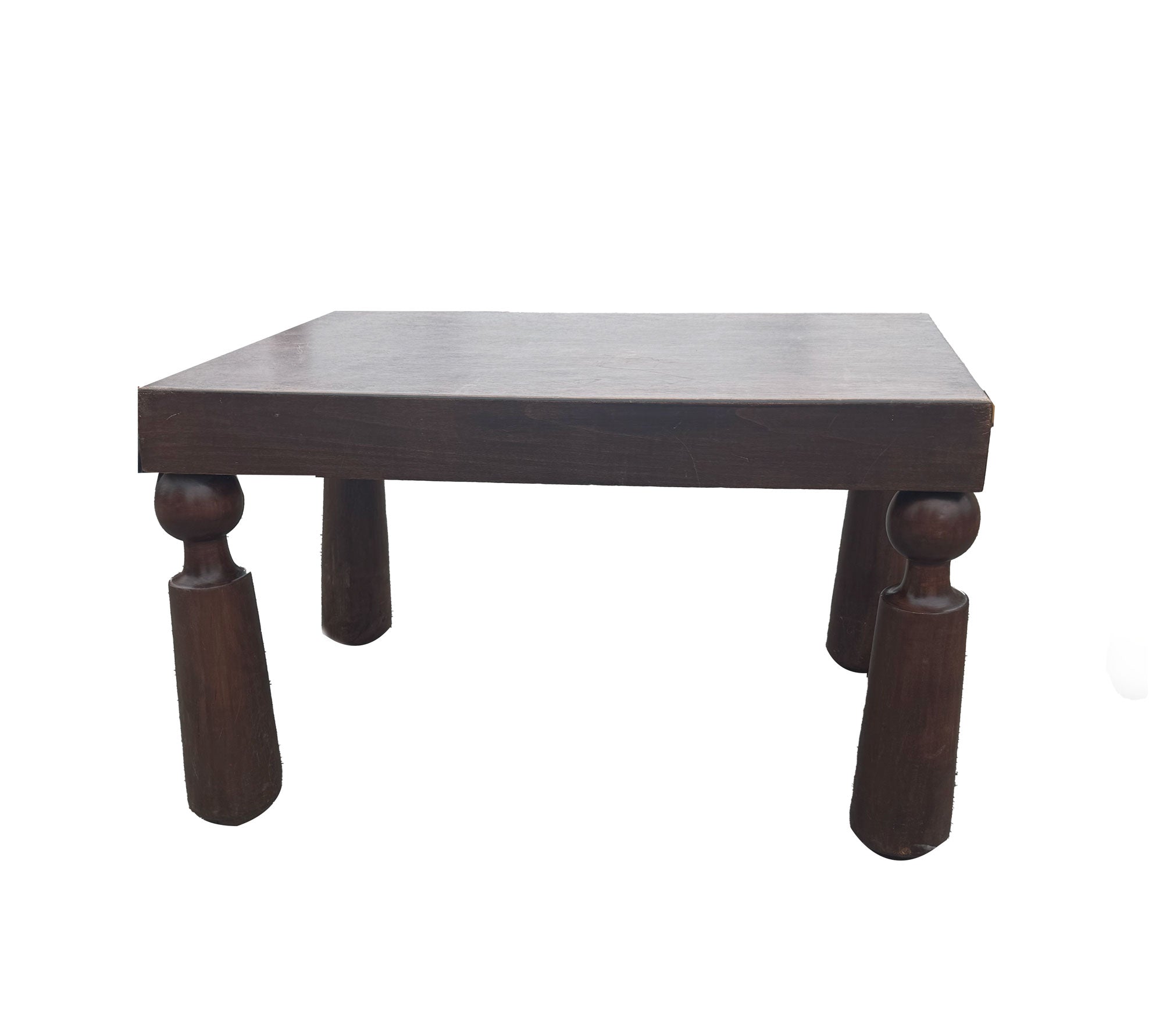 Vintage French Coffee Table with Sculptural Legs, 1960s