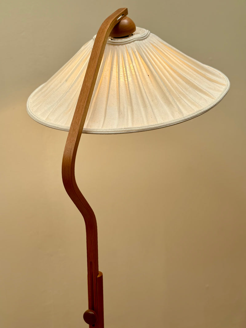 Markslöjd bent arm floor lamp, Sweden, 1970’s