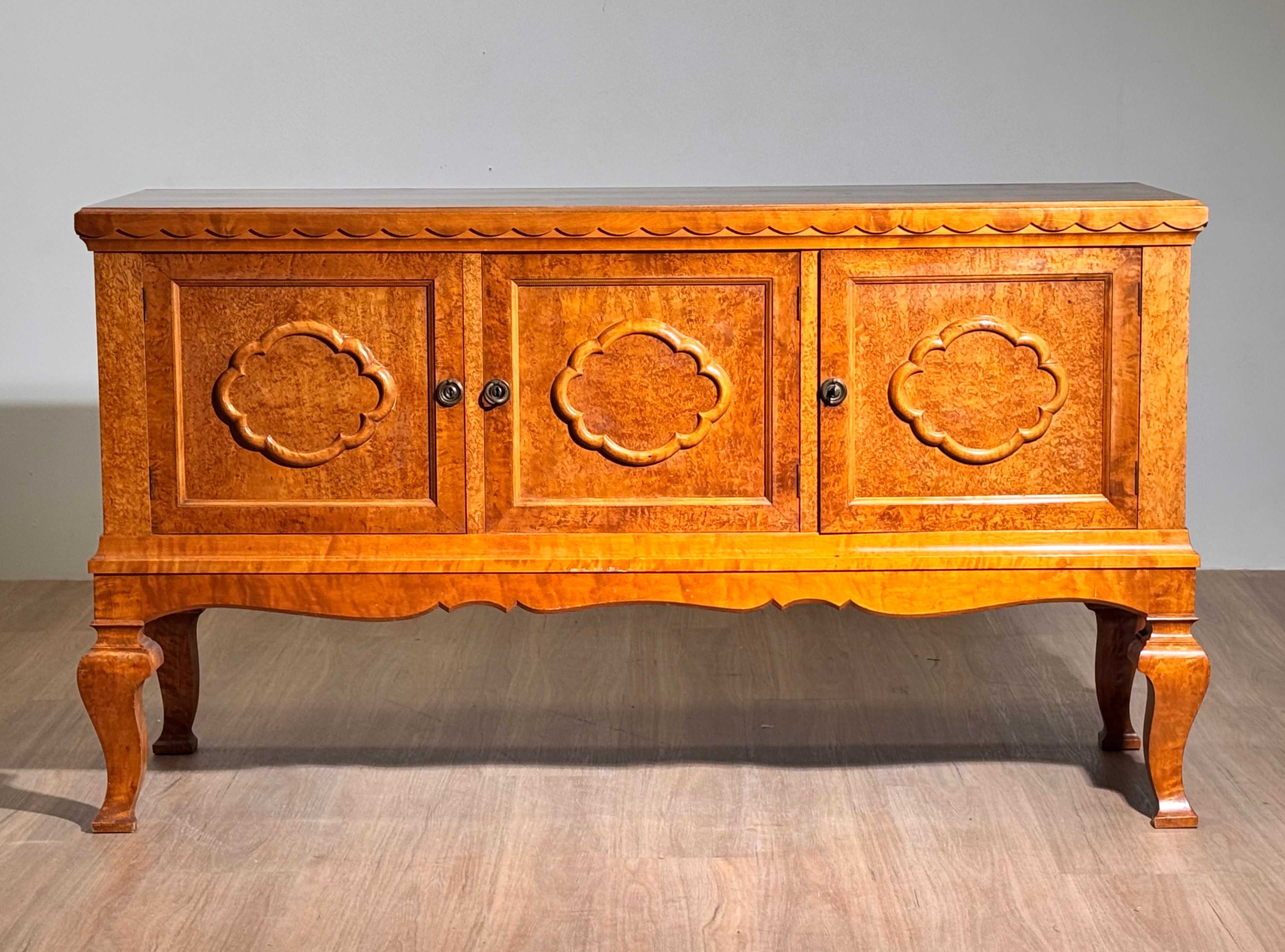 Scandinavian Birch Sideboard c1930–40