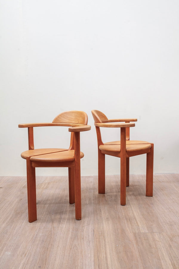 Brahlstorf Dining Chairs in Beech, Germany 1970's