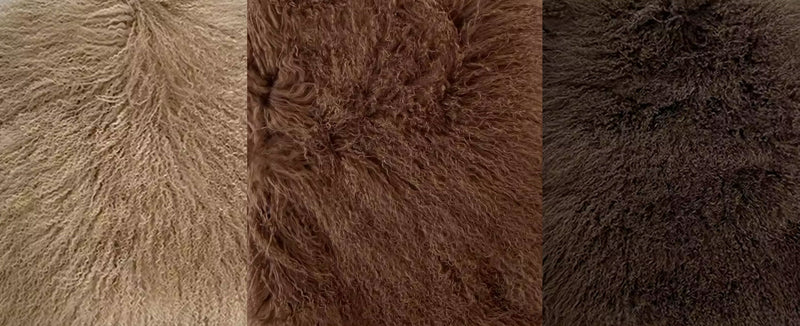 Custom-Tailored Tibetan fur Armchairs, 1940's