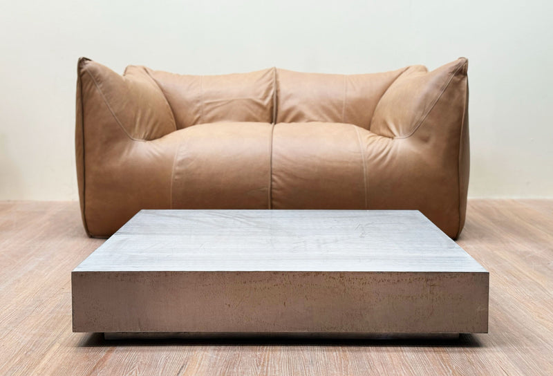 Vintage Low Steel Coffee Table, 1970's