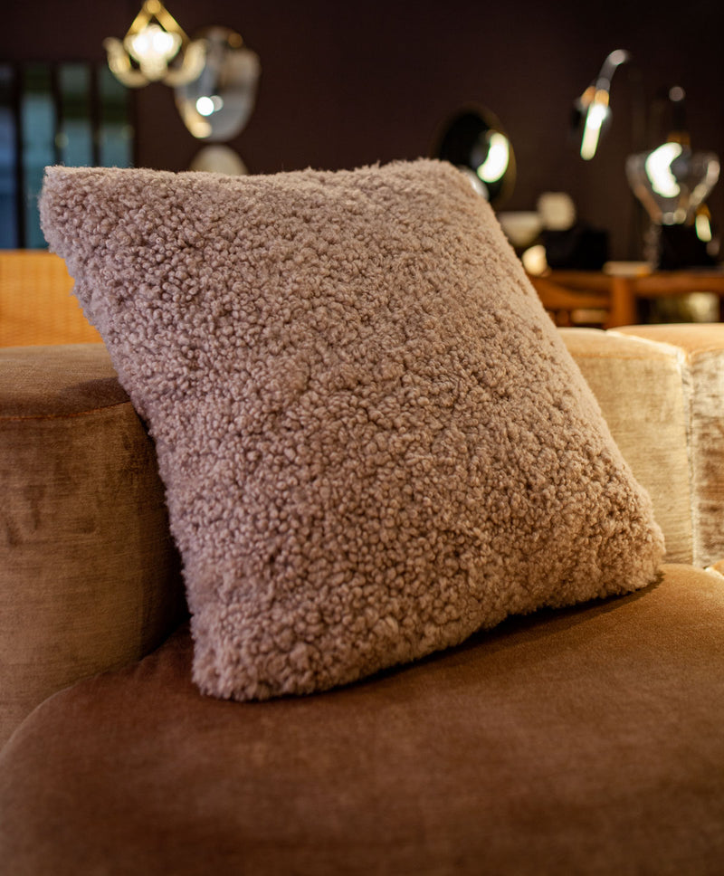 Luxurious Sheepskin Shearling Cushions