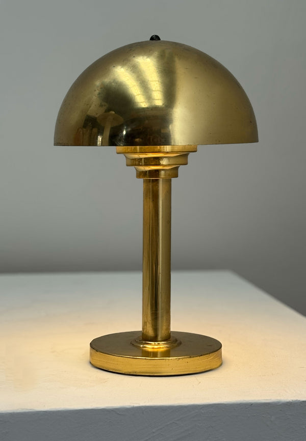 Brass Dome Lamp by WSB Germany, 1970s