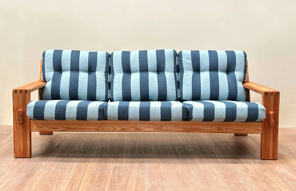 Esko Pajamies 'Bonanza' Striped Sofa, 1970