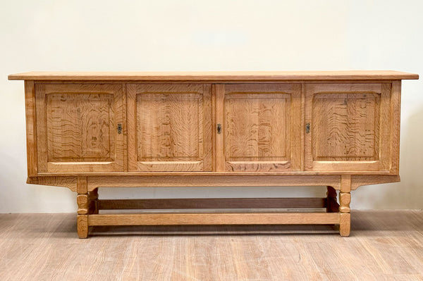 Sideboard in Solid Acid Oak, Denmark, 1960's