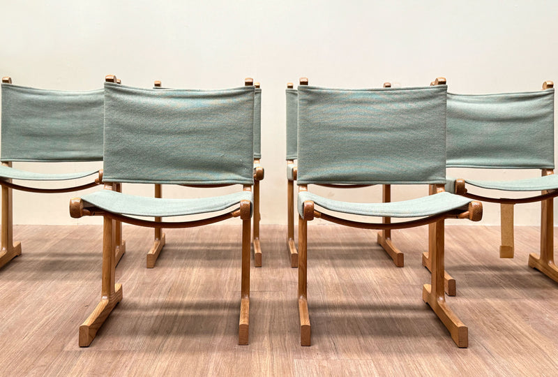 Vintage Danish Modern Oak Dining Chairs by Ditte & Adrian Heath