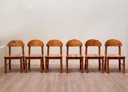 Rainer Daumiller Dining Chairs in Pine, 1970's