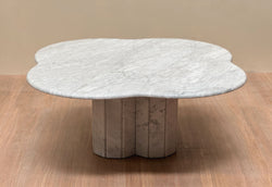 Clover Marble Coffee Table, Italian, 1970's