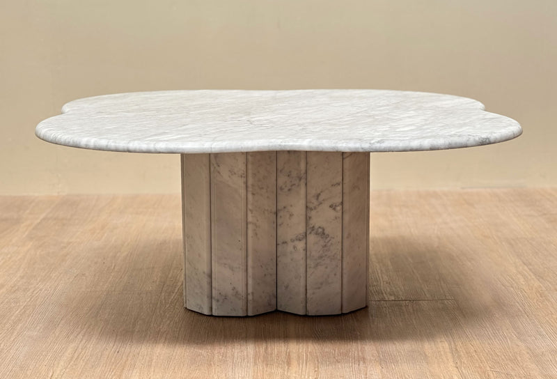 Clover Marble Coffee Table, Italian, 1970's