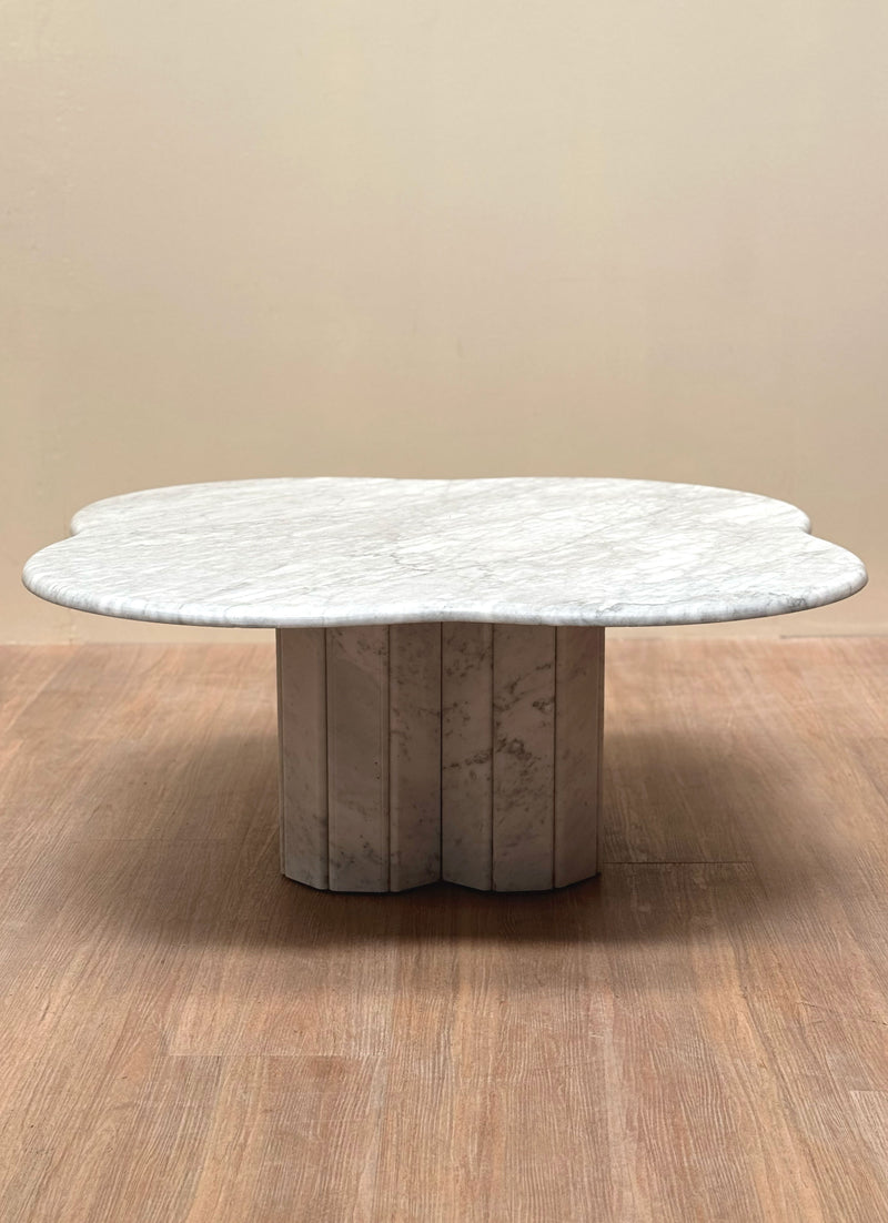 Clover Marble Coffee Table, Italian, 1970's