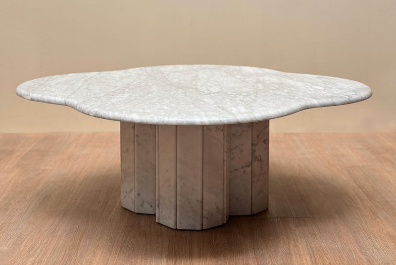 Clover Marble Coffee Table, Italian, 1970's