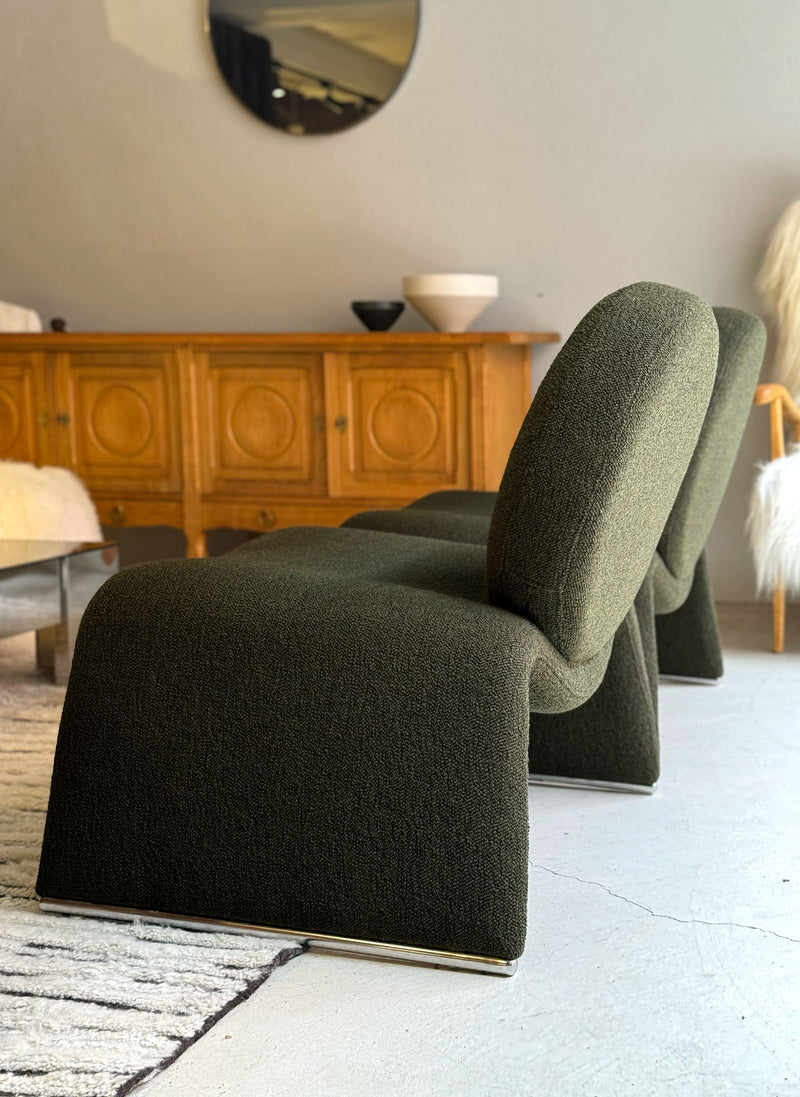 Calypso C35 Chair by Vittorio Introini, Italian 1980's