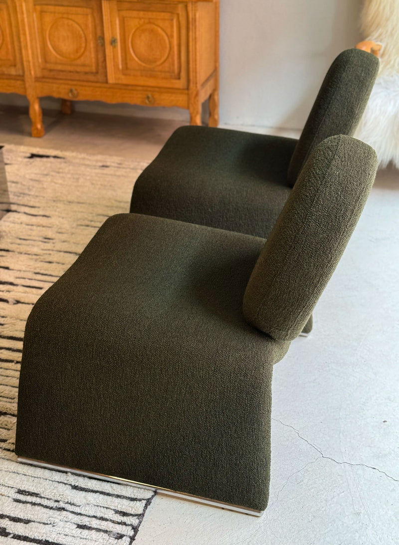 Calypso C35 Chair by Vittorio Introini, Italian 1980's