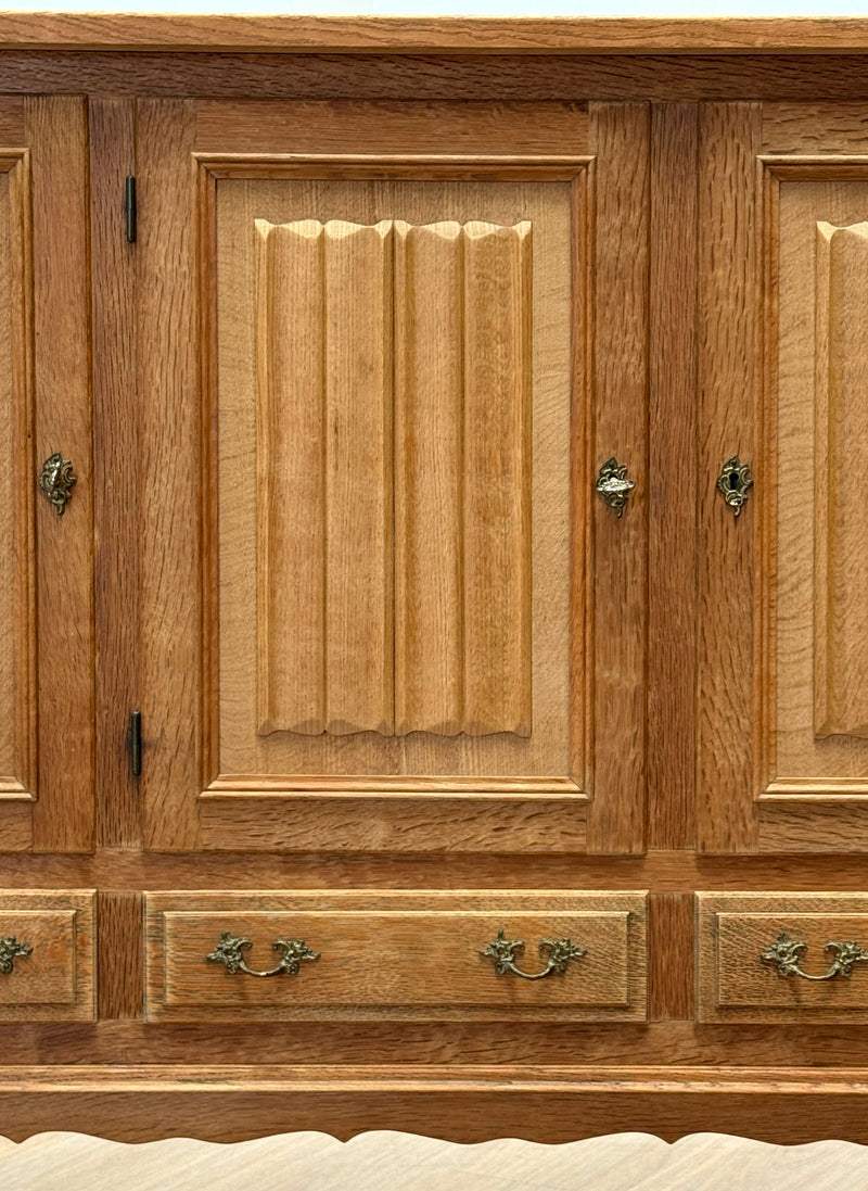 Vintage Danish Oak Sideboard, 1960's