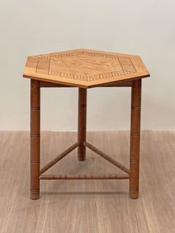 Carved Monk Table, Swedish 1930's