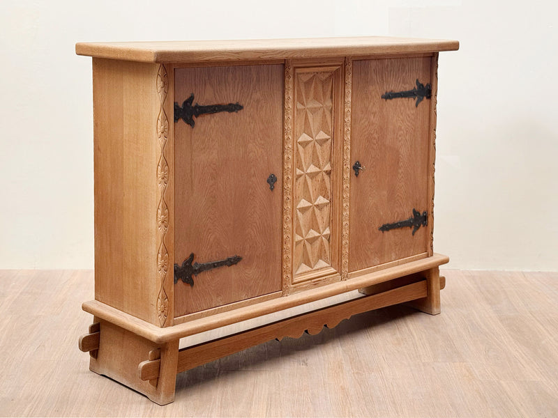 Chalet Oak Sideboard, French 20th c