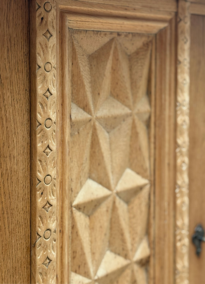 Chalet Oak Sideboard, French 20th c