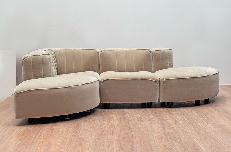 Arflex 9000 Tito Agnoli Serpentine Sofa,