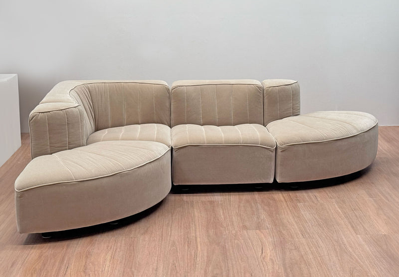 Arflex 9000 Tito Agnoli Serpentine Sofa,
