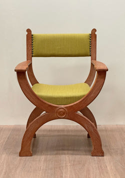 Original Henning Kjærnulf Kurul Chair, Denmark, 1970's