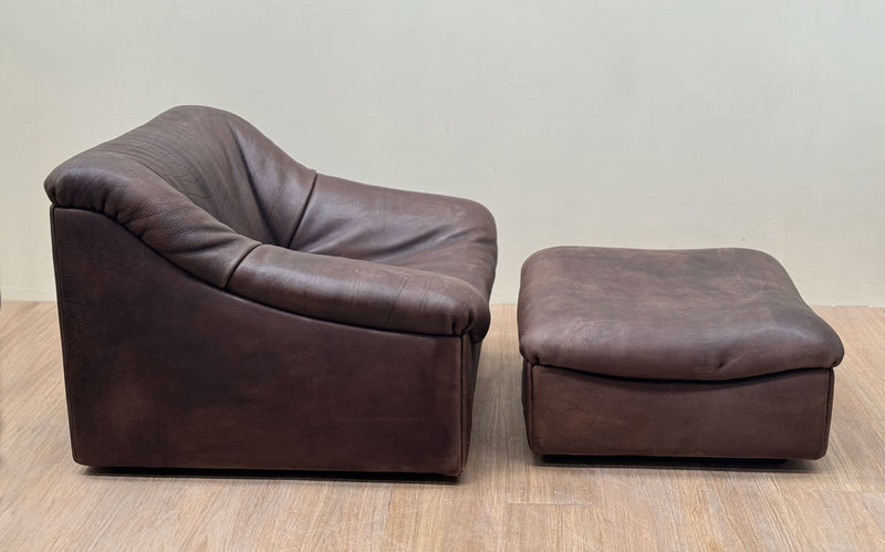 Modular Lounge Set by De Sede DS 46  Buffalo leather, 1970's