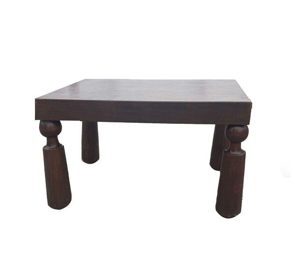 Vintage French Coffee Table with Sculptural Legs, 1960s