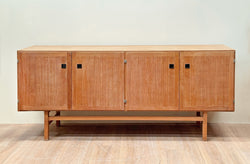 Ashwood Slatted Sideboard, Danish 1970's