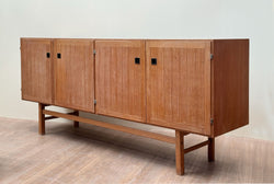 Ashwood Slatted Sideboard, Danish 1970's