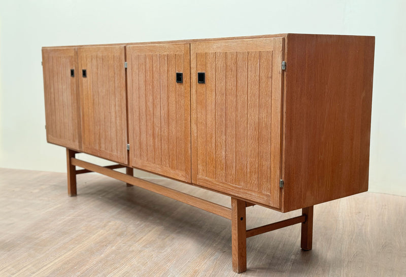 Ashwood Slatted Sideboard, Danish 1970's