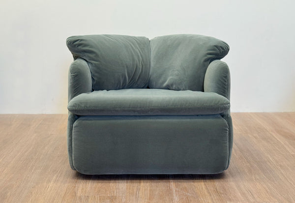 Confidential Armchair by Alberto Rosselli for Saporiti, Italian, 1972's