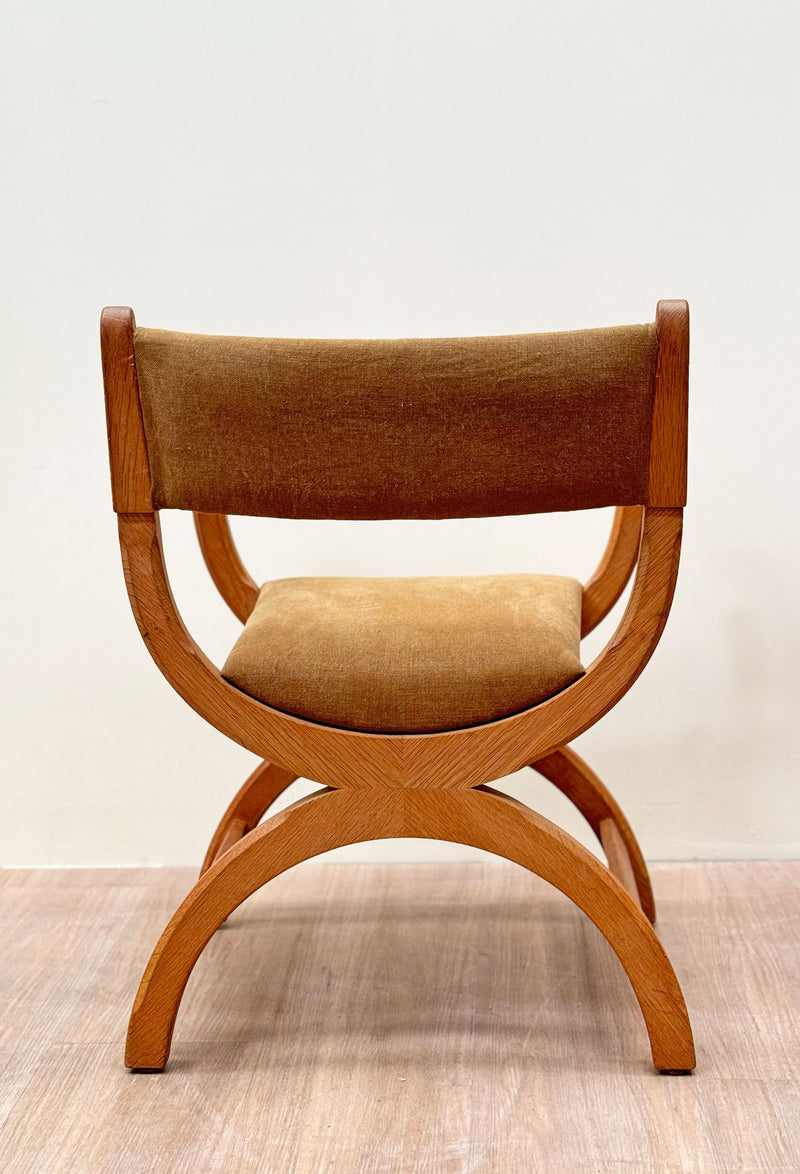 Henning Kjærnulf Kurul Chair, Denmark, 1970's