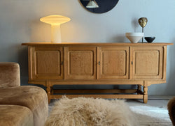 Sideboard in Solid Acid Oak, Denmark, 1960's