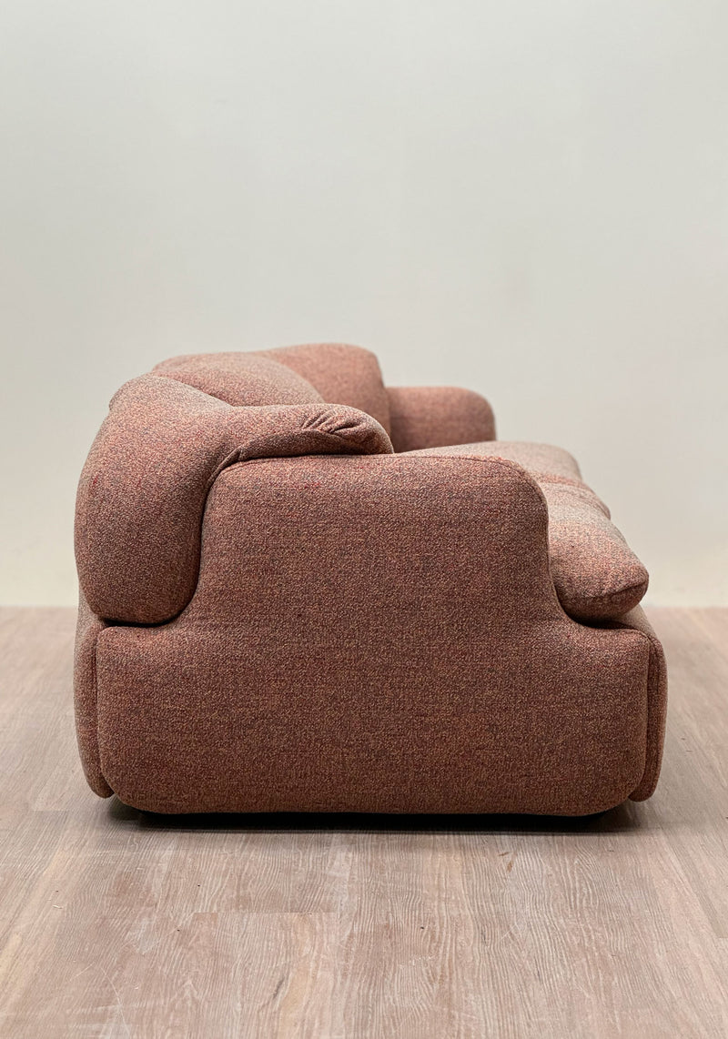 Two Seat Sofa by Alberto Rosselli for Saporiti, Italian, 1970's