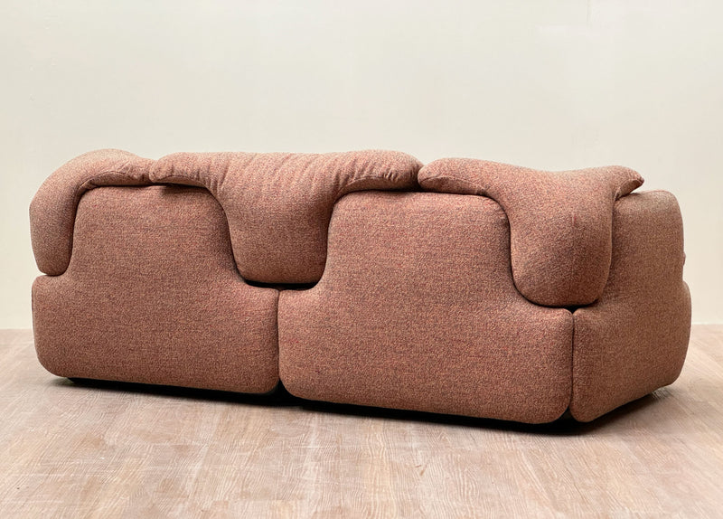 Two Seat Sofa by Alberto Rosselli for Saporiti, Italian, 1970's