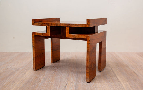 Mid Century Cubist Side Table, Italian c1960 's
