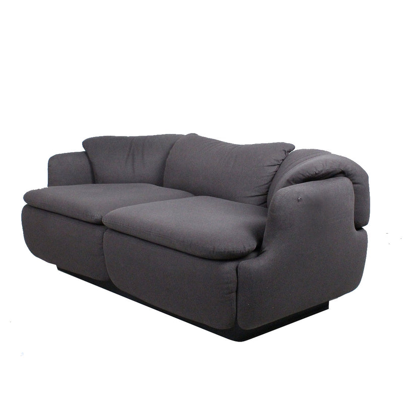 Two SeatSofa by Alberto Rosselli for Saporiti, Italian, 1970's