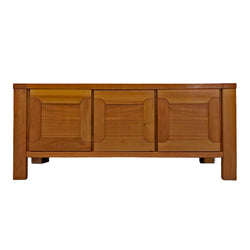 Maison Regain Solid Elm Sideboard, France, 1970's