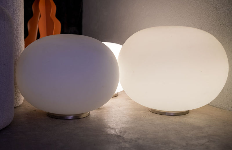 Cluster of Three Vitosi Orb Lamps, Italian