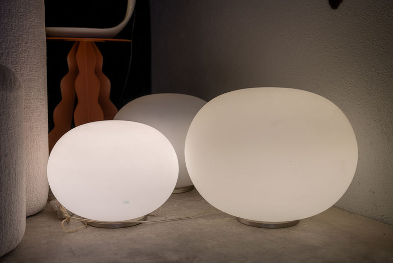 Cluster of Three Vitosi Orb Lamps, Italian