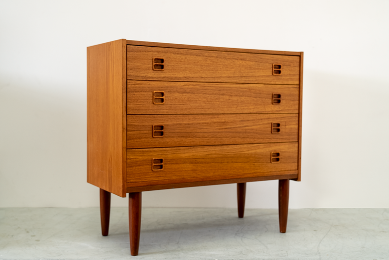 Teak Chest of Drawers, Danish, 1970's