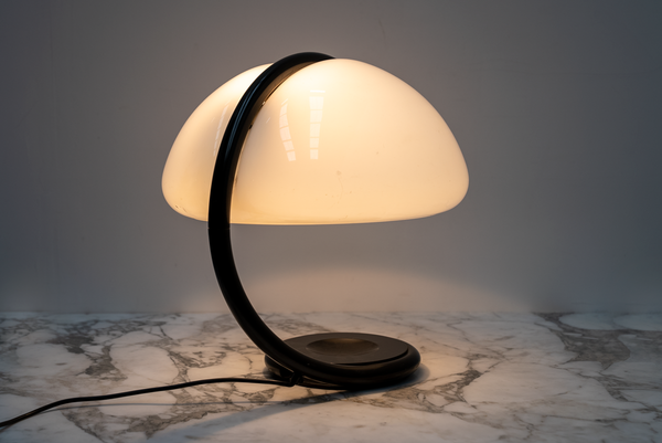 Serpente Table Lamp by Elio Martinelli for Luce, 1960's