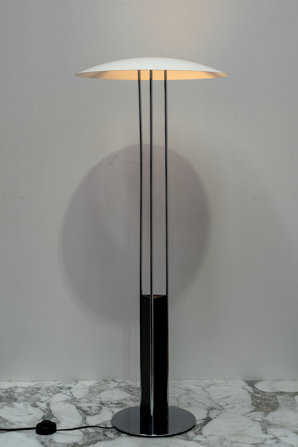 Gino floor lamp by Bjarne Frost & Ole Jespersen for Nordisk Solar Compagni, 1980's