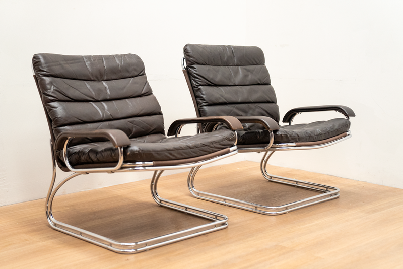 Armchairs "Fuga" by John Mortensen for Thams, Danish, 1980s