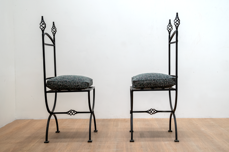 French Iron Garden Chairs