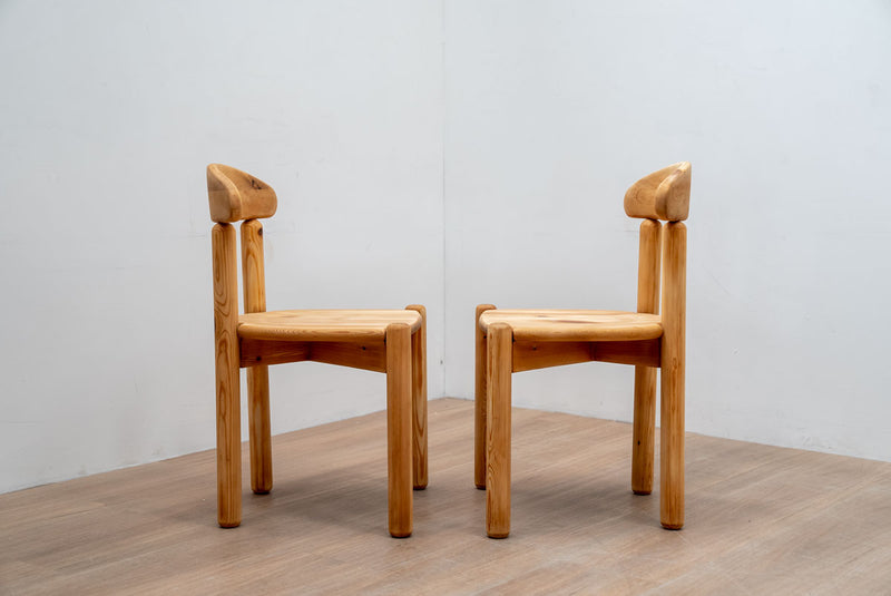 Rainer Daumiller Dining Chairs in Pine, 1970's