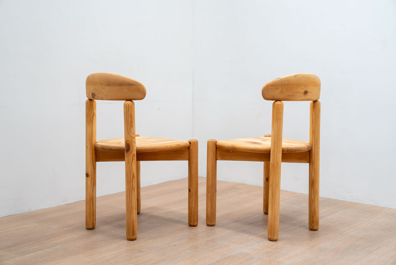 Rainer Daumiller Dining Chairs in Pine, 1970's