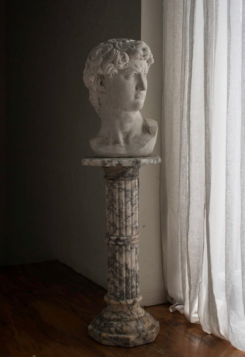 Plaster Bust of David, Neo Classical style